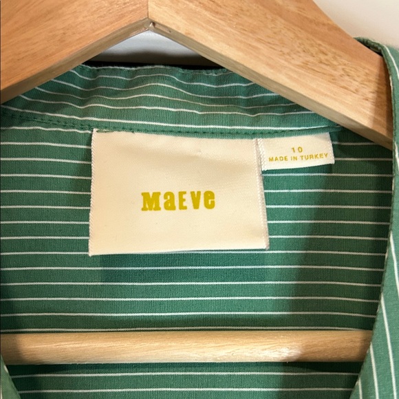 Anthropology Maeve Katherine Knotted Stripped Women’s Top Size 10 - Picture 3 of 8